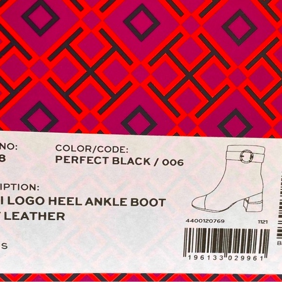 Tory Burch Leather Ankle Boot size 10 - Picture 7 of 7